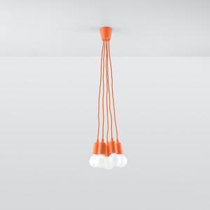Narancssárga függőlámpa ø 25 cm Rene – Nice Lamps