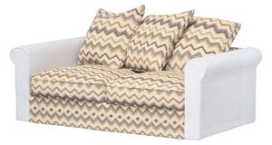 Huzat IKEA Grönlid 2 személyes kanapé szekcióra termék színe bézs szövet fonott, mintás
