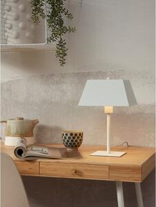 Fehér asztali lámpa fém búrával (magasság 31 cm) Perth – it's about RoMi