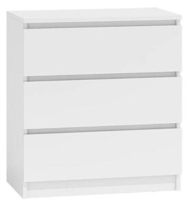 Fiókos Komód Mallow M3 70 - Fehér