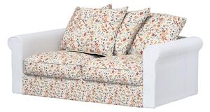 Huzat IKEA Grönlid 2 személyes, kihúzható kanapéra termék színe narancssárga szövet fonott, mintás