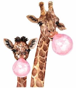 Gario Falmatrica gyerekeknek Giraffes - zsiráfok rágógumival Méret: XL