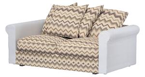 Huzat IKEA Grönlid 2 személyes, kihúzható kanapéra termék színe bézs szövet fonott, mintás