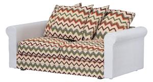 Huzat IKEA Grönlid 2 személyes, kihúzható kanapéra termék színe színes szövet fonott, mintás