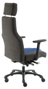 Dafne irodai szék, szürke / kék