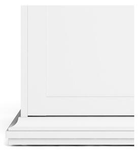 Paris fehér ruhásszekrény, 181 x 201 cm - Tvilum
