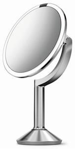 Egyszerű emberi tükör TRIO érzékelővel, érintésvezérléssel, rozsdamentes acél