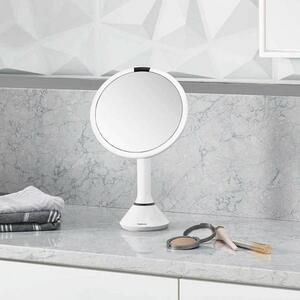 Egyszerű emberi tükör állítható fényerővel Dual LED, fehér