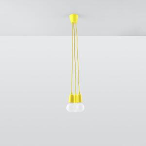 Sárga függőlámpa ø 15 cm Rene – Nice Lamps