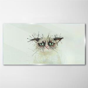 Üvegkép Akvarell macskaállat