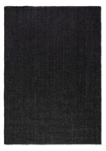 Fekete juta szőnyeg 160x230 cm Bouclé – Hanse Home