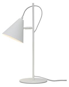 Fehér asztali lámpa fém búrával (magasság 50,5 cm) Lisbon – it's about RoMi