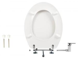 CR BIDÉS WC ülőke - hideg / melegvizes csapteleppel - Duroplast - 44 x 37 cm