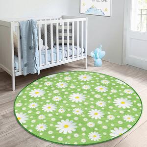 Zöld gyerek szőnyeg ø 80 cm Comfort – Mila Home