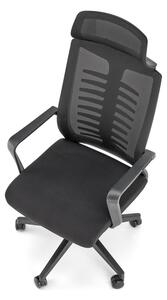 Fabius irodai szék, fekete