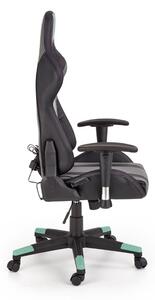 Factor irodai szék, szürke / zöld
