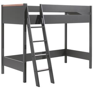 Szürke emeletes ágy Vipack London 90 x 200 cm