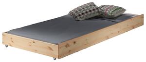 Natúr fenyő ágyfiók Vipack Pino 195 x 90 cm