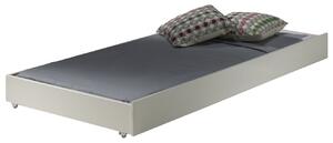 Fehér fenyő ágyfiók Vipack Pino 195 x 90 cm