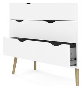 Oslo fehér komód, 99 x 101 cm - Tvilum