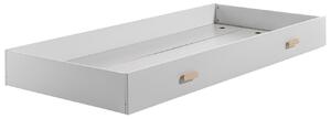 Fehér lakkozott fiók az ágyhoz Vipack Kiddy 194 x 94 cm
