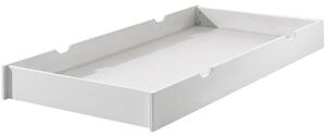 Fehérre lakkozott ágyfiók Vipack Erik 199 x 94 cm