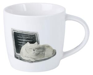 Fehér porcelán bögre 400 ml Computer Cat – Maxwell & Williams