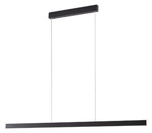 Függőlámpa Lucande, Mylosh, dimmable, Fekete, Étkező, Alumínium, Modern