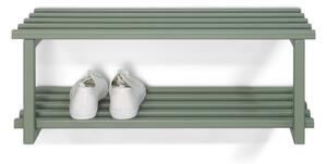 Zöld-szürke fém cipőtartó Marco – Spinder Design