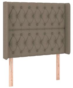 HomeComfort LED Fejtámla - Bézs Szövet - 103x16x118/128cm