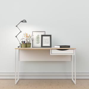 Function Plus fehér íróasztal, 130 x 48 cm - Tvilum