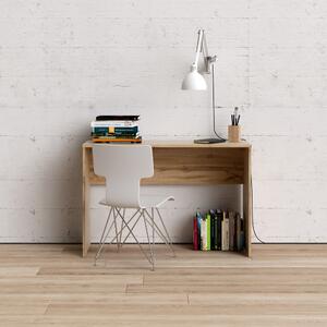 Function Plus barna íróasztal tölgyfa dekorral - Tvilum
