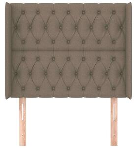 Home Elegance - Szövet Fejtámla Szárnyakkal - 103x16x118/128cm