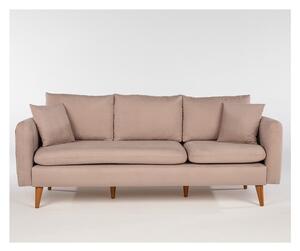 Bézs kanapé 215 cm Sofia – Balcab Home