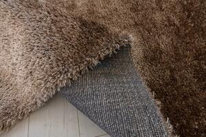 Prémium shaggy szőnyeg, DENI taupe 120x170cm-szálhossz: 3cm