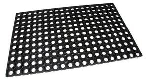 Gumi tisztítószőnyeg Honeycomb 50 x 80 x 1,6 cm, fekete