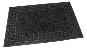 Gumi tisztítószőnyeg Pins Deco 40 x 60 x 0,8 cm, fekete