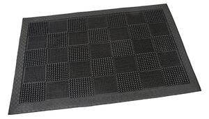Gumi tisztítószőnyeg Pin Squares 40 x 60 x 0,7 cm, fekete