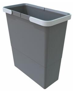 Hulladékgyűjtő füles II 12 l, szürke