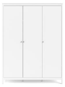 Madrid fehér ruhásszekrény 150x199 cm - Tvilum