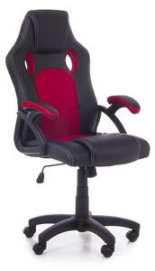 Speed irodai szék, fekete/piros