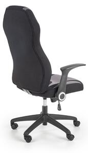 Jofrey irodai fotel, szürke / fekete