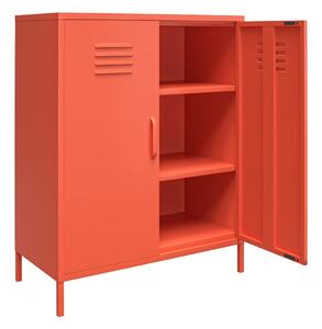 Cache narancssárga fém szekrény, 80 x 102 cm - Novogratz