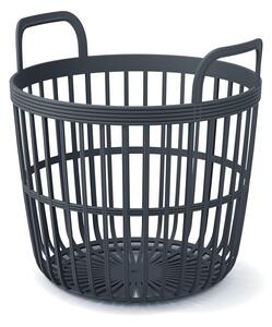 Kosár fogantyúkkal II, átmérő 41,9 cm, antracit