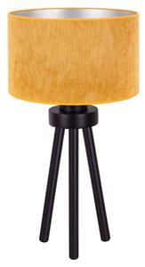 Duolla Asztali lámpa LYON 1xE27/15W/230V sárga DU602280