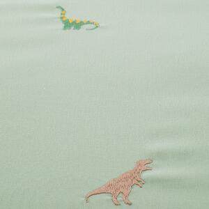 Egyszemélyes gyerek ágyneműhuzat 135x200 cm Embroidered Dinosaur – Catherine Lansfield