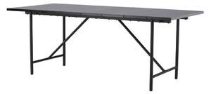 Asztal Dallas 3746, 75x90cm, Fekete