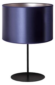 Duolla Duolla - Asztali lámpa CANNES 1xE14/15W/230V 20 cm kék/ezüst/fekete DU603041