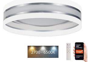 Belis LED Dimmelhető mennyezeti lámpa SMART CORAL LED/24W/230V Wi-Fi Tuya fehér + távirányító BE0871