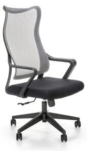 Loreto irodai szék, fekete/szürke